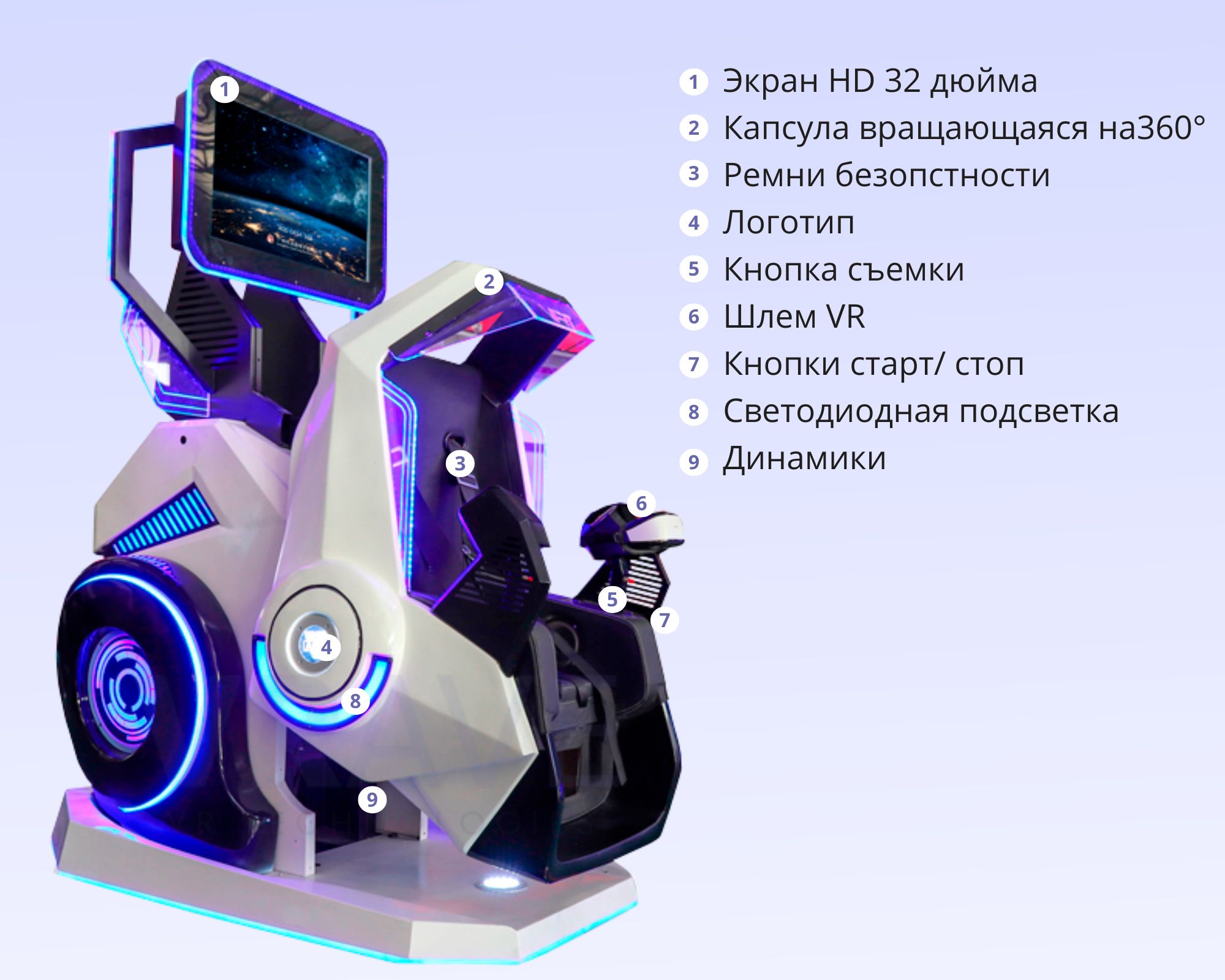 Аттракцион VR Орбита