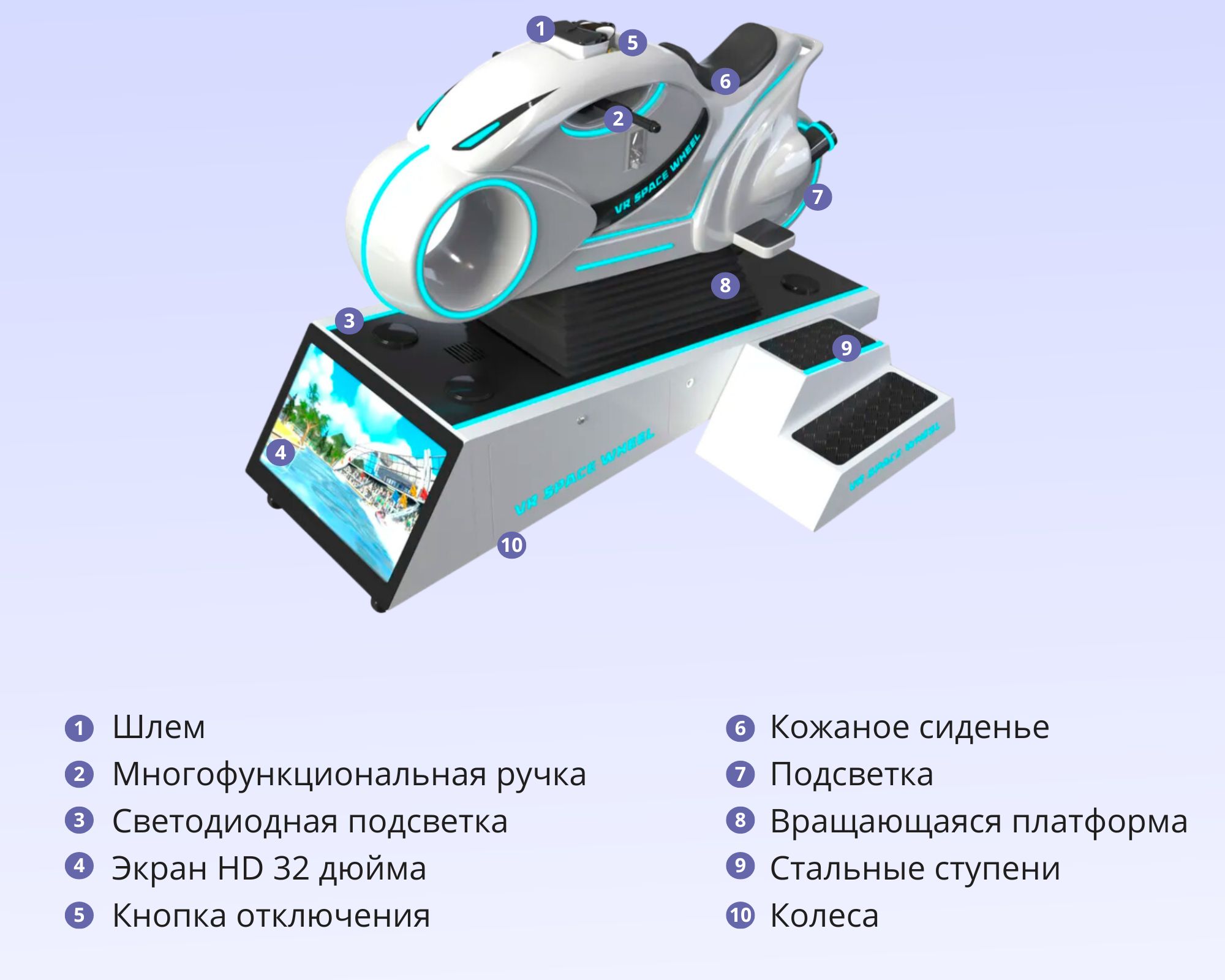 Аттракцион VR Скайрайдер